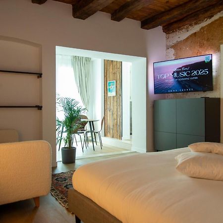 Ca Glera - Vintage Design Apartment Revine Lago Buitenkant foto