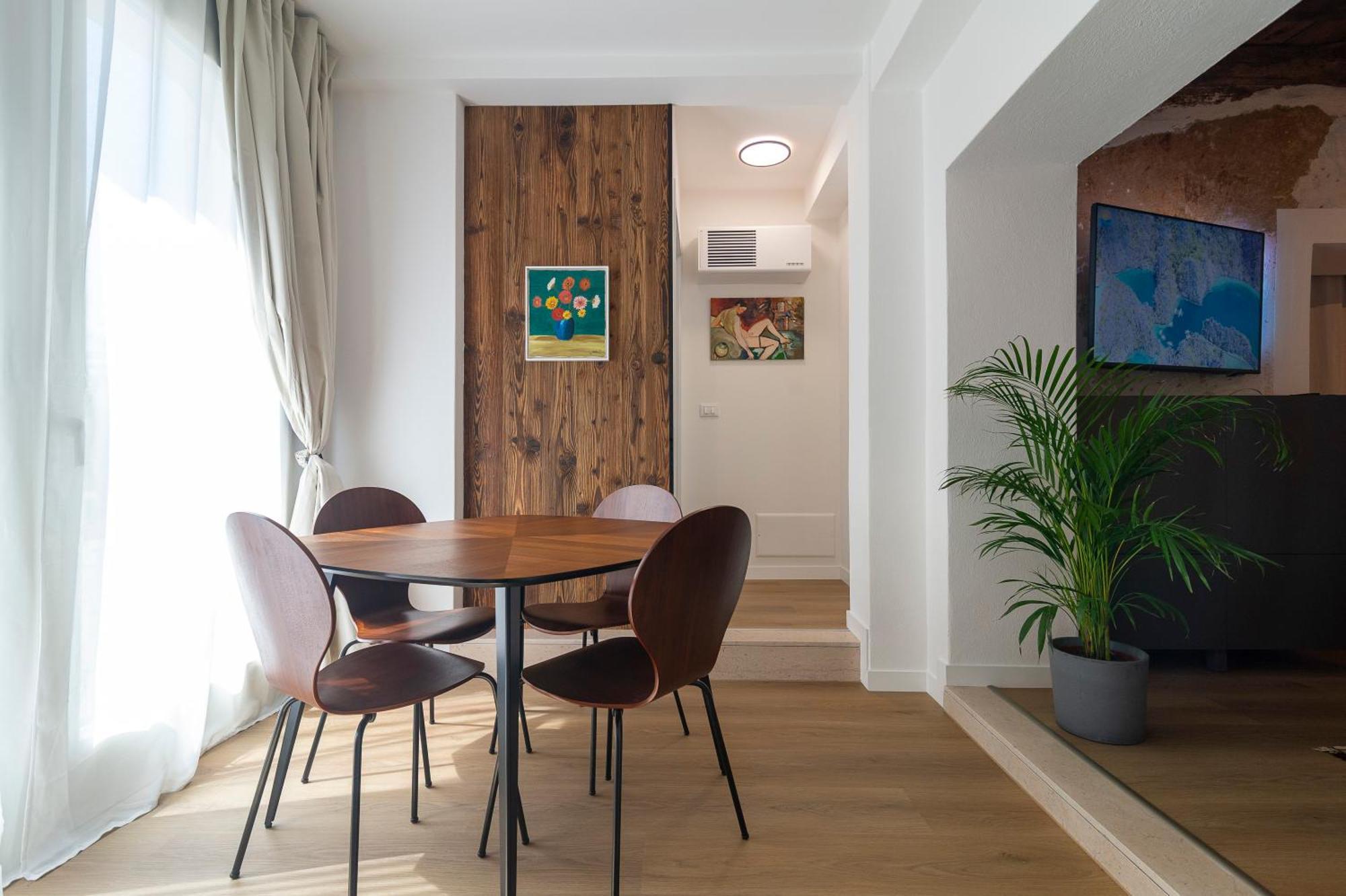 Ca Glera - Vintage Design Apartment Revine Lago Buitenkant foto